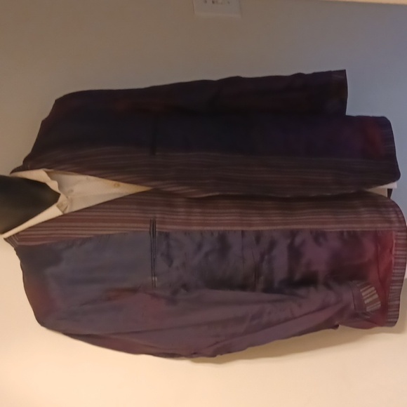 Retro ICON 70s Striped Blazer / Sportcoat, 42L - Picture 5 of 6